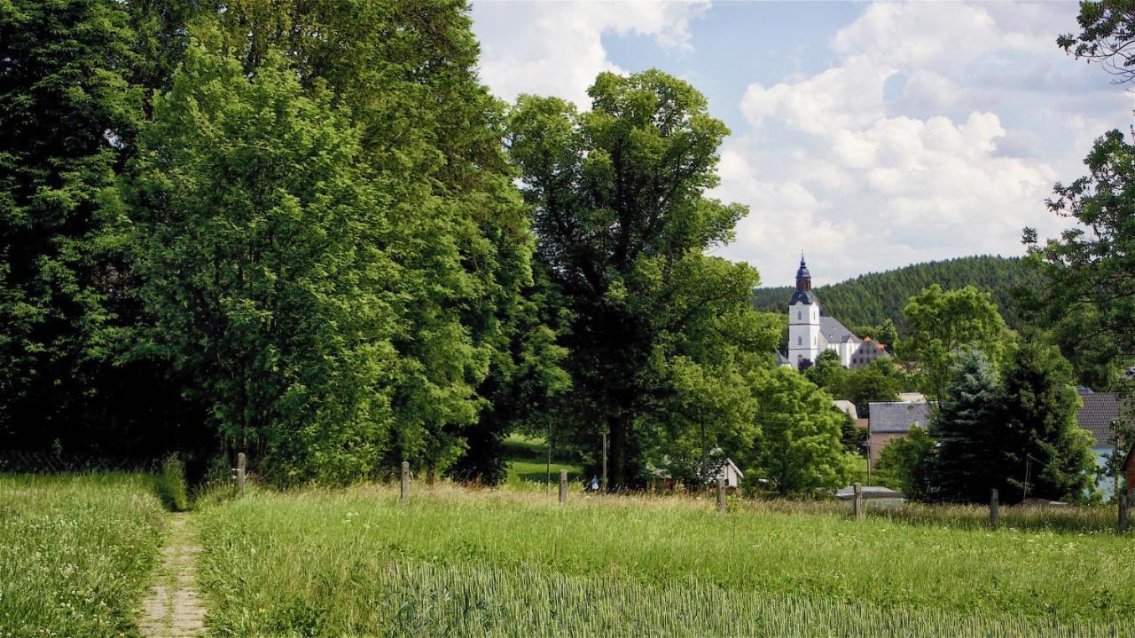 Villa Ferienhaus Drebach Extérieur photo